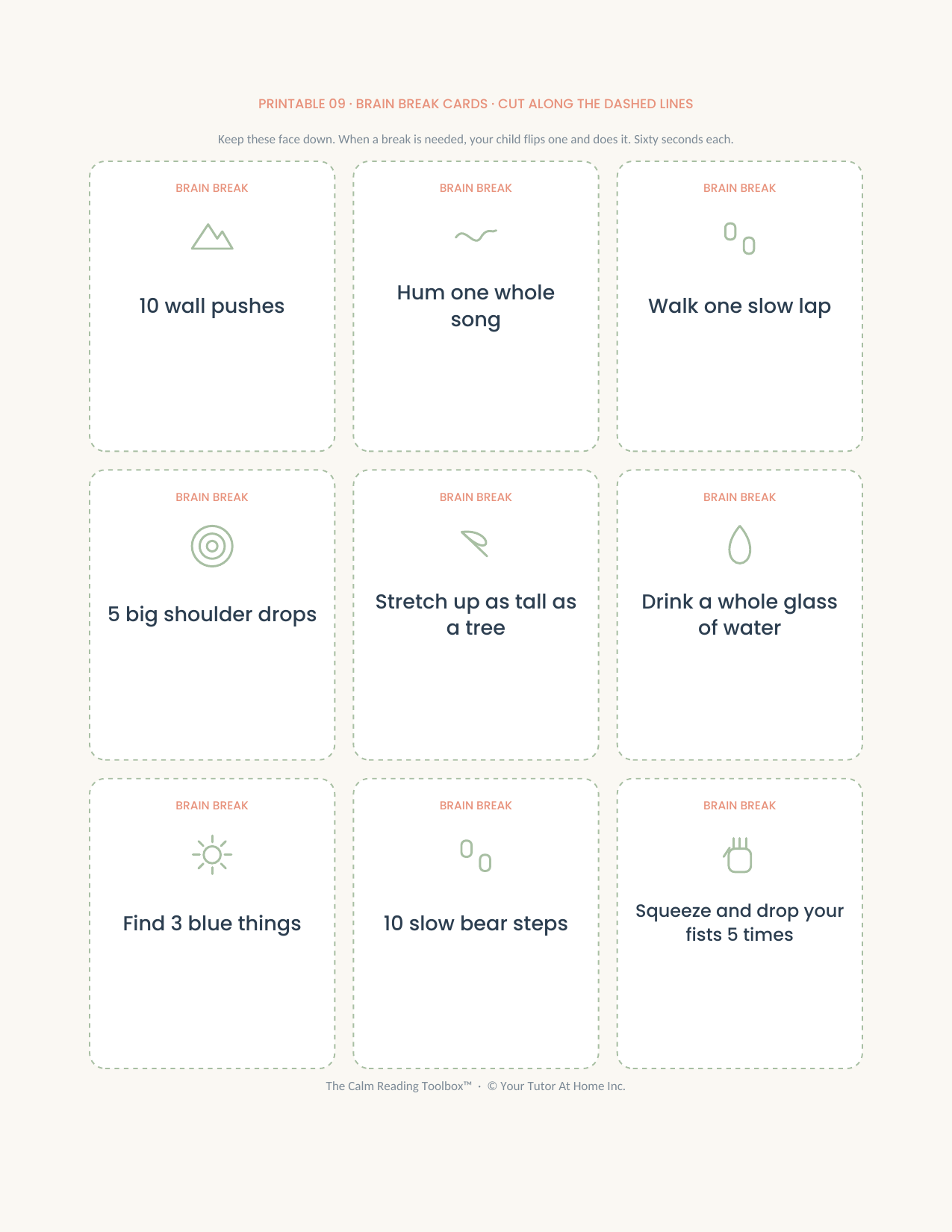 The Calm Reading Toolbox™ — Reading Anxiety Tools for Kids Ages 5–11 - Image 4