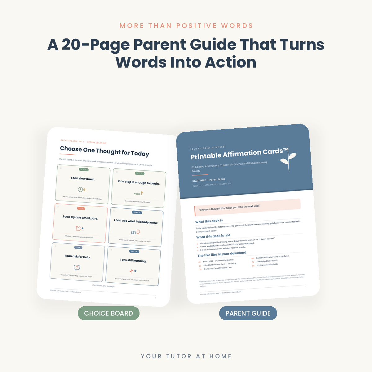 A 20-Page Parent Guide That Turns Words Into Action